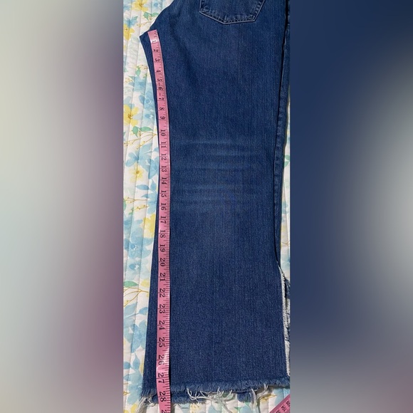 ZARA TRAFALUC DISTRESSED JEANS SIZE 10 - Picture 8 of 10